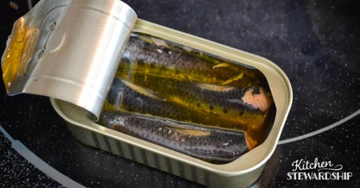Can of sardines