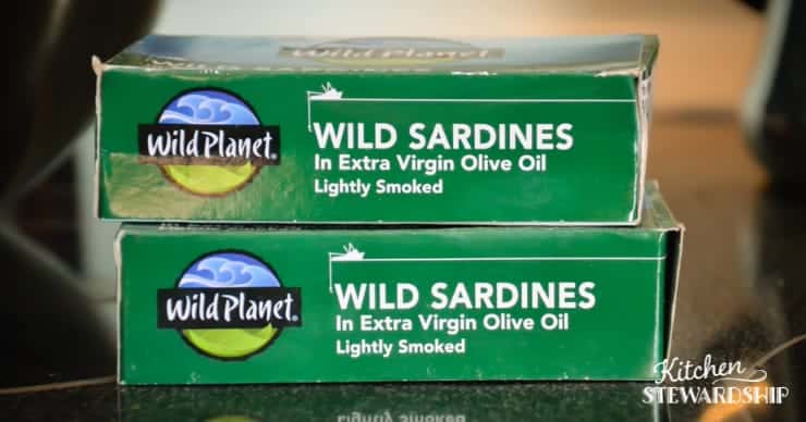 Wild Planet sardines in olive oil