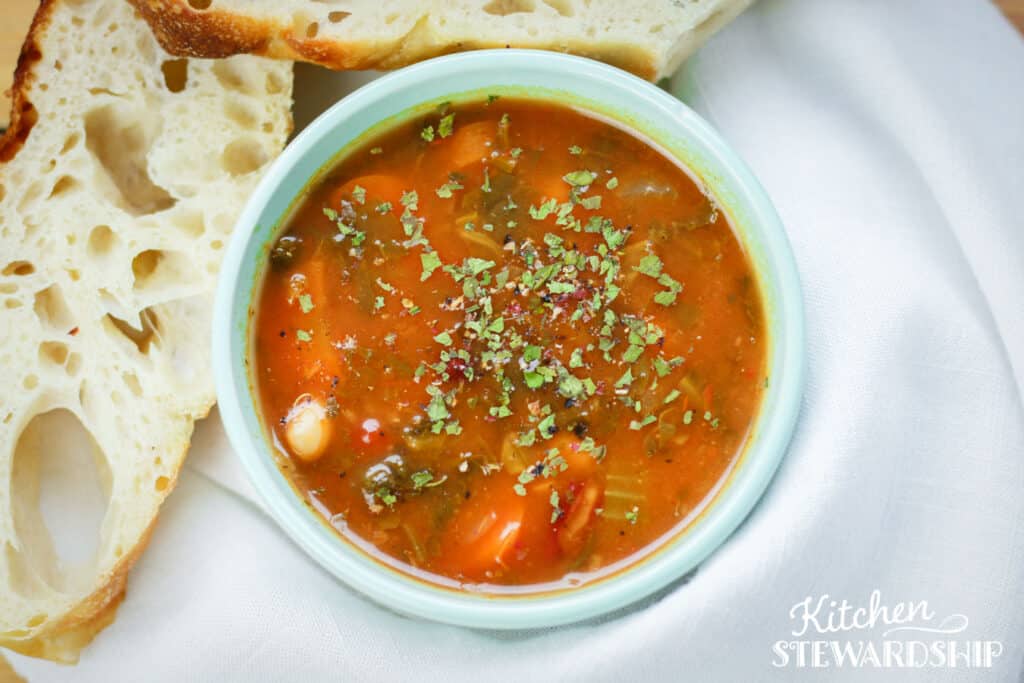 Instant Pot vegetable soup