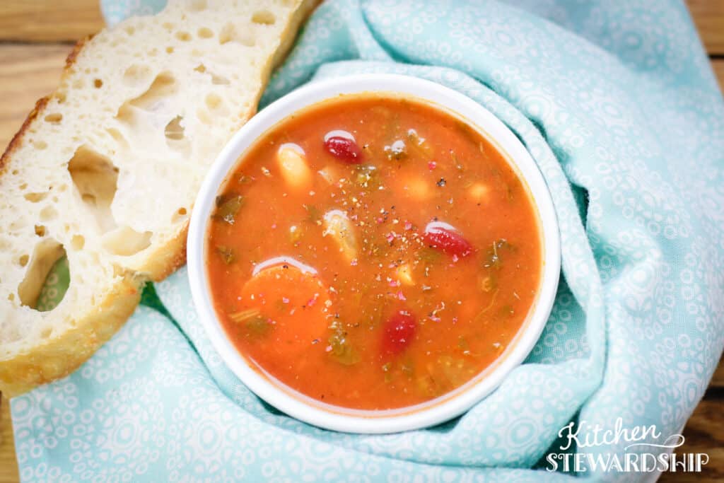 Instant Pot vegetable soup 