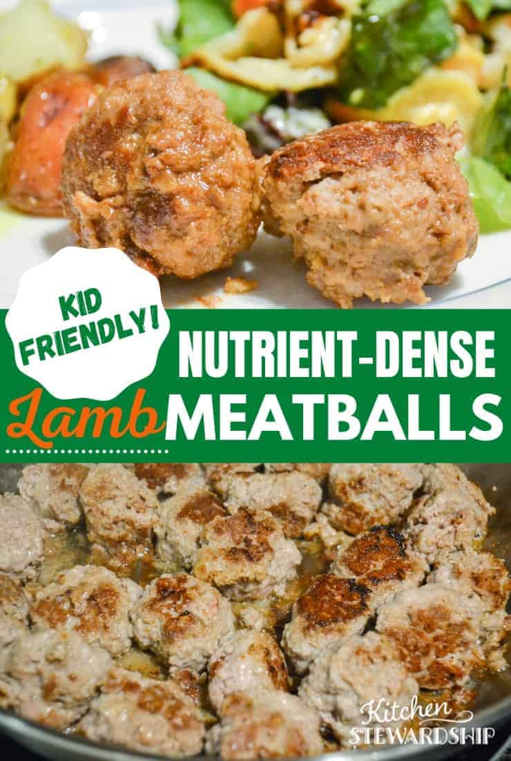 Nutrient-Dense Lamb Meatball