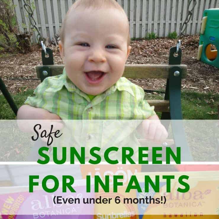 Don't play a guessing game. I'll share with you the safe sunscreen options for infants.