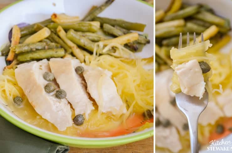 sheet pan chicken dinner