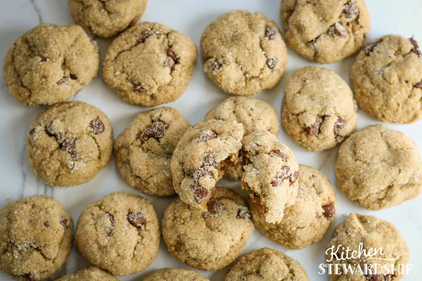 chocolate chip peanut butter cookies