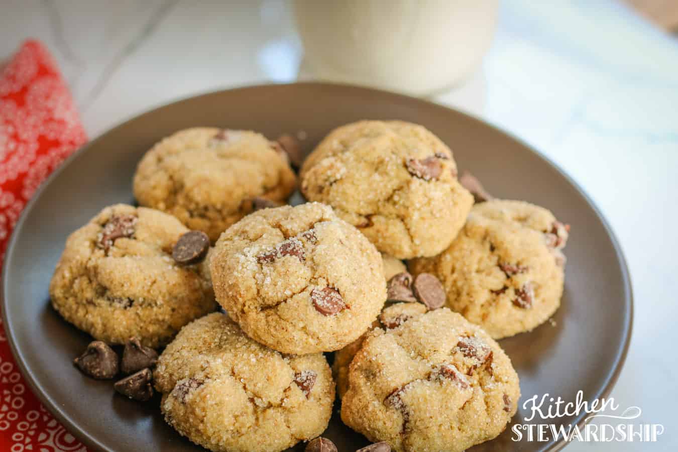 chocolate chip peanut butter cookies