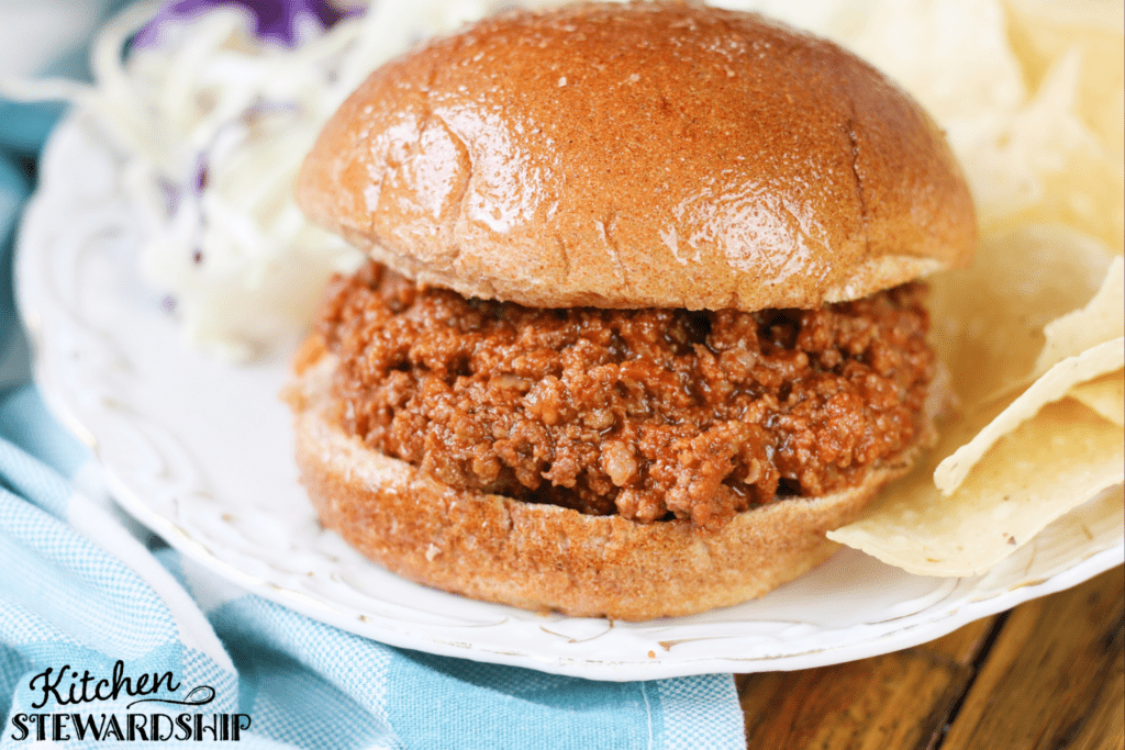 Instant Pot sloppy joes