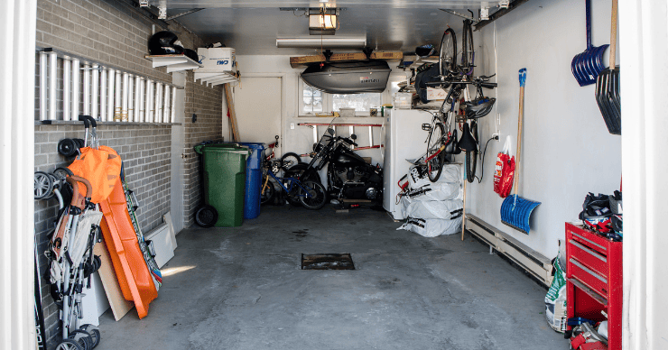 organized garage