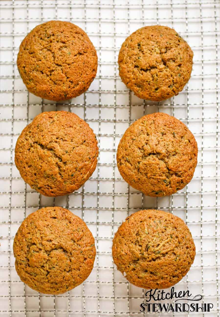 Dairy-free zucchini muffins