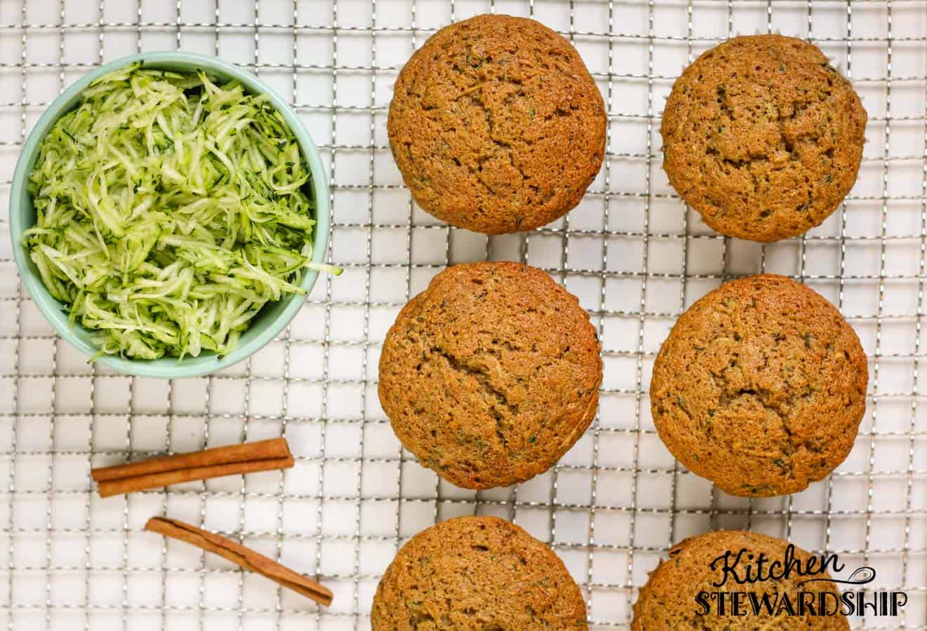 dairy-free zucchini muffins