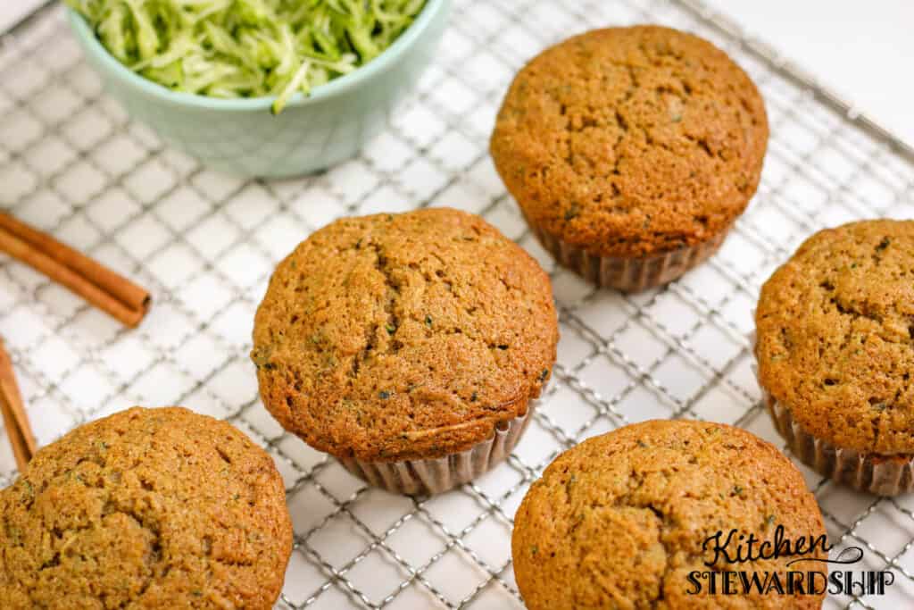 dairy-free zucchini muffins