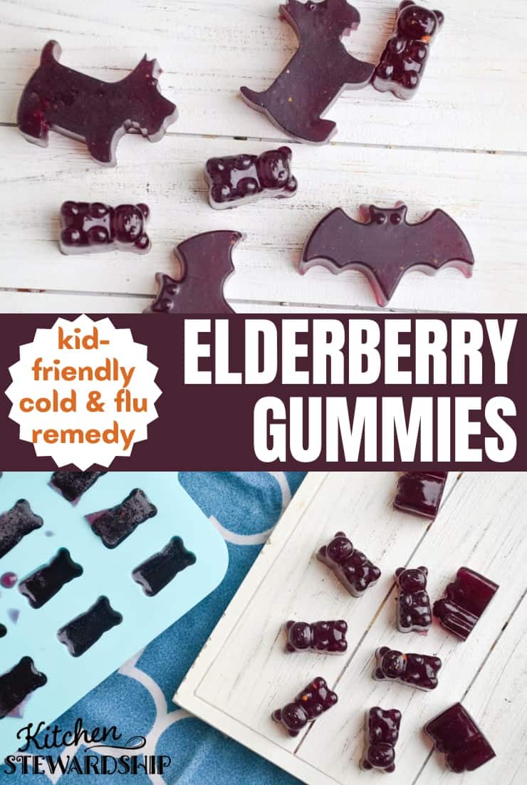 kid-friendly elderberry gummies