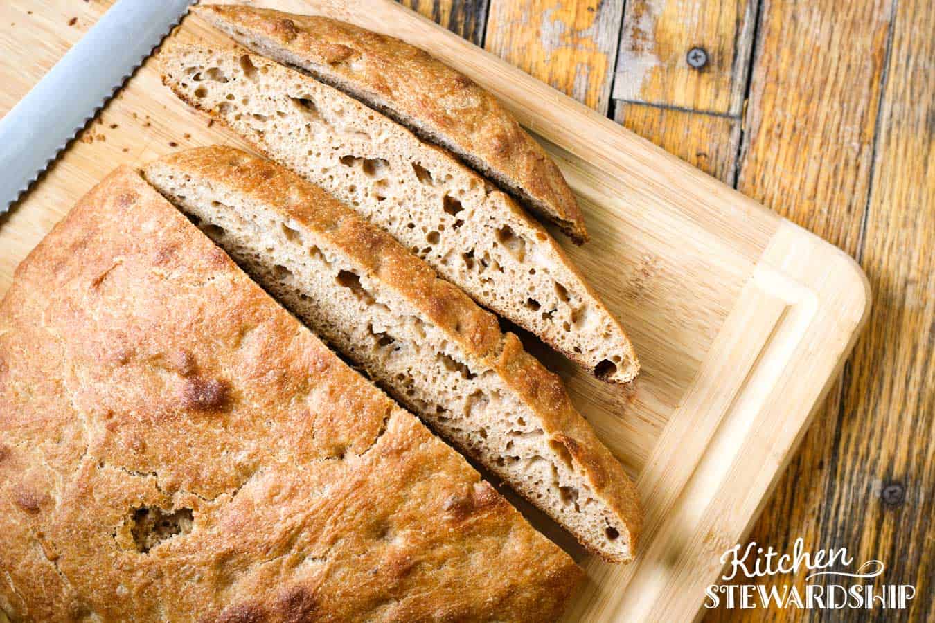 focaccia style bread