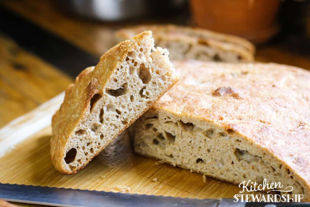 focaccia sourdough bread