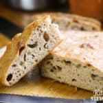 focaccia sourdough bread