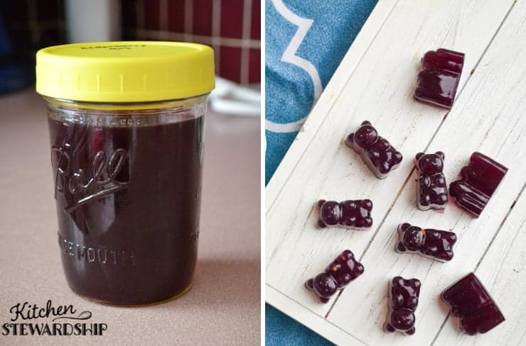 elderberry syrup and gummies