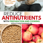 reduce antinutrients with preparation and cooking