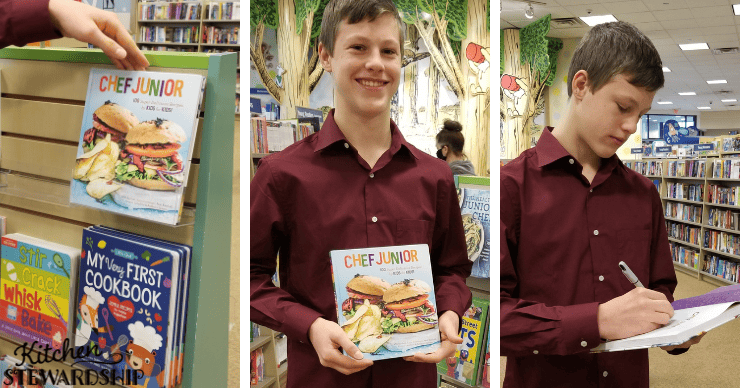 Paul with Chef Junior