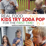 Real food kids try soda pop for the first time