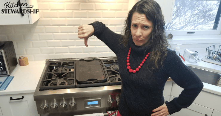 Katie doesn't like her Thermador stove