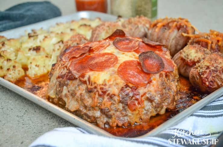 pizza meatloaf