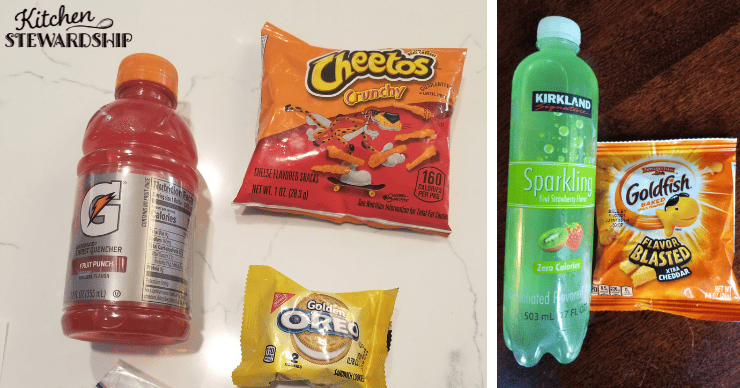 standard team sports snacks