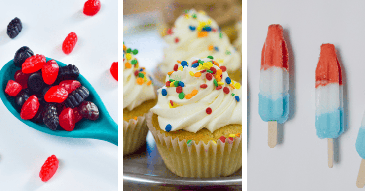 sugary team sports snacks