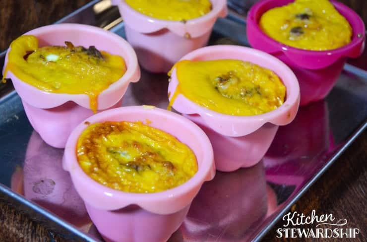 cooked egg cups