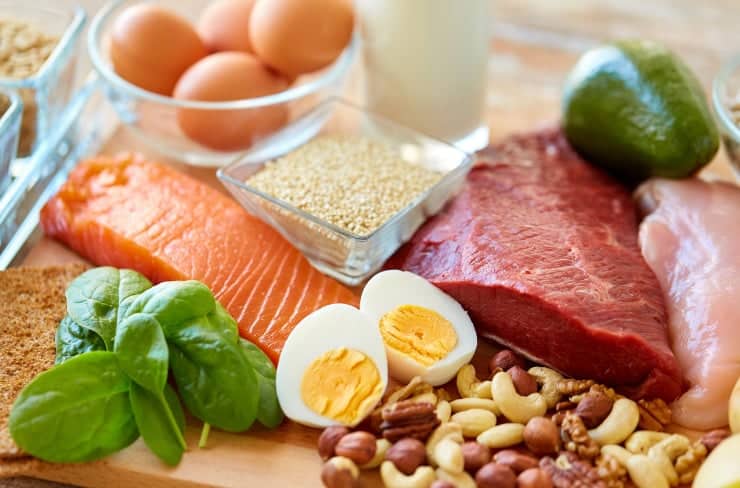 various protein options