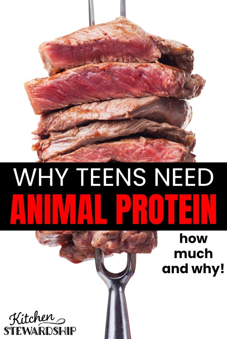 Why teens need animal protein