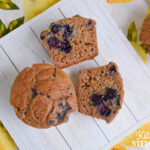 no sugar added blueberry muffin