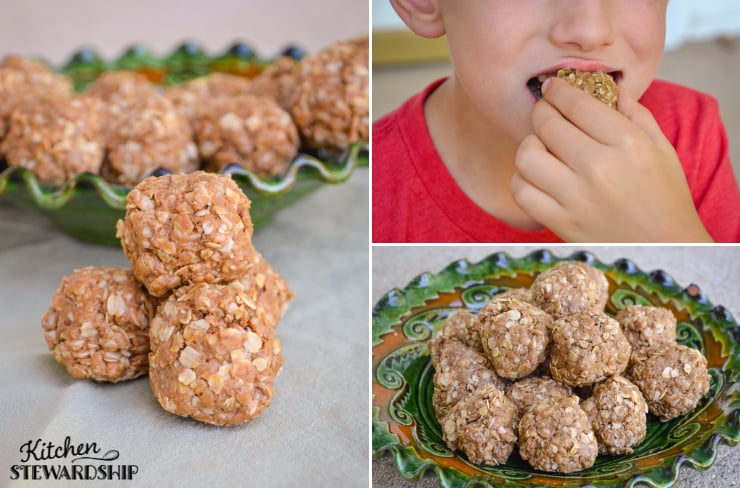 healthy nut free energy balls