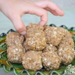 reaching for nut-free energy balls