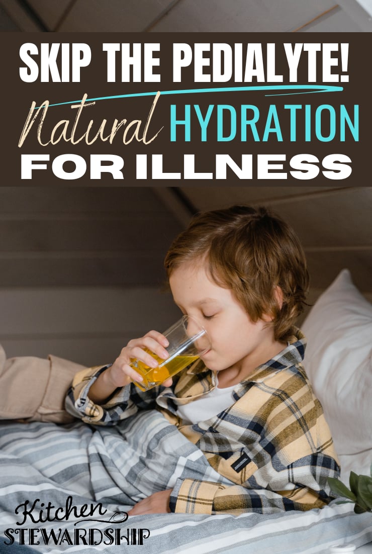 natural hydration tips for illness
