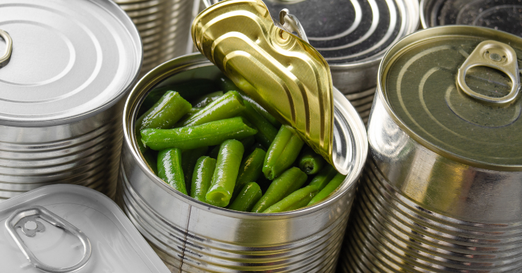 canned green beans