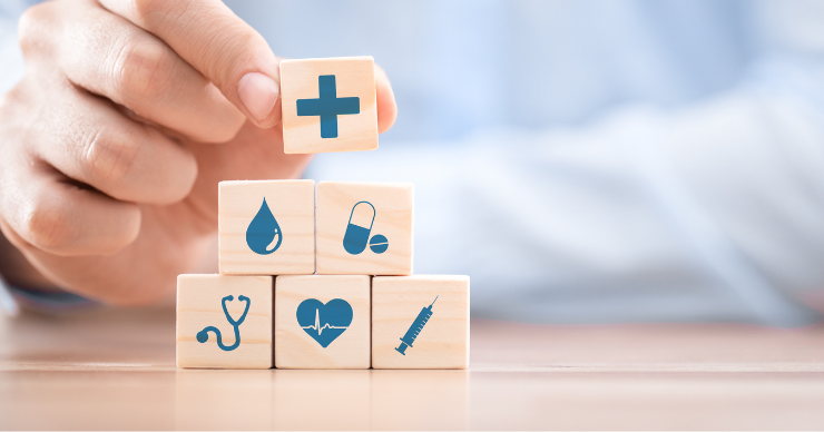 Healthcare sharing blocks