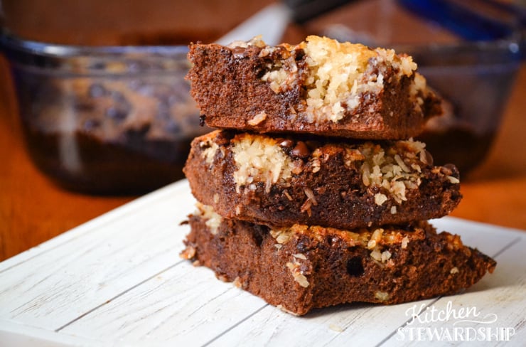 almond joy breakfast bars