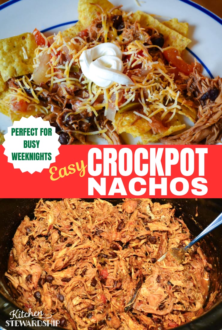 easy crockpot nachos