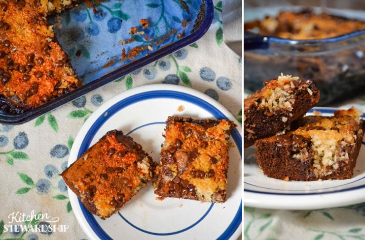almond joy breakfast bars