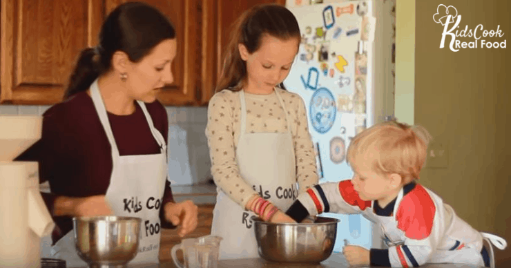 Kids cooking