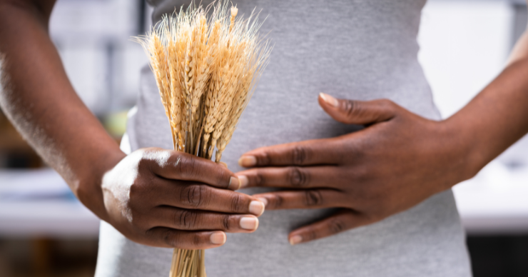 wheat and stomachache