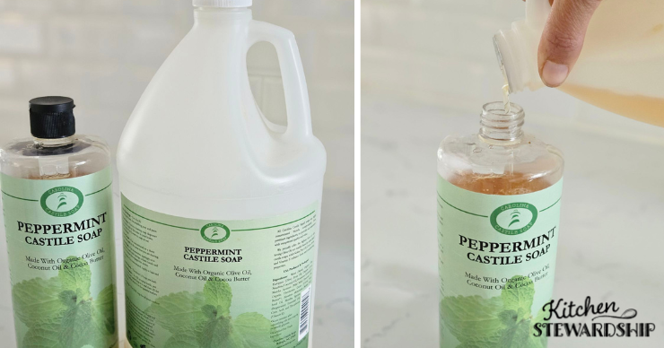 Peppermint Castile Soap